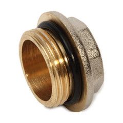 Mosadzn� pochromovan� z�tka s tesnen�m pre rozde�ova�e R585CS