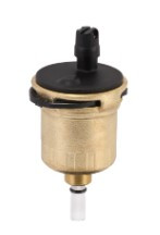 Automatick� odvzdu��ovac� ventil, zvisl�, sp�tn� ventil, hygroskopick� tesnenie, sitko, mosadz a plast.